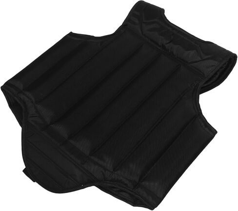 Uonlytech Breathable Boxing Chest Protector Professional Chest Shield Impact Resistant Martial Arts Sparring Gear Adult One Size Black in Saudi Arabia