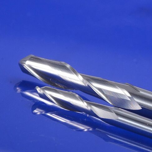 5pcs 6x6x50mm Ball Nose End Mills 22mm CEL 2 Flute High Speed Steel Spiral CNC Router Bits in Kuwait