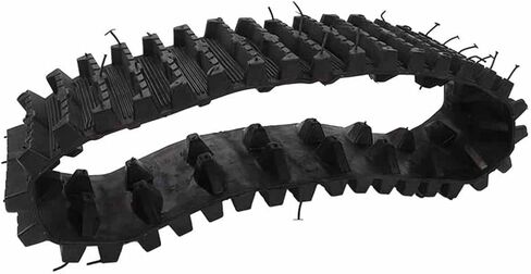 أشرطة جر الإطارات، مسارات Sn Snowthror مسار إطارات عجلة الجر المطاطية، مسارات مطاطية لمركبة Atv UTV Track الكهربائية على الجليد منفاخ الثلج Go Kart in Saudi Arabia