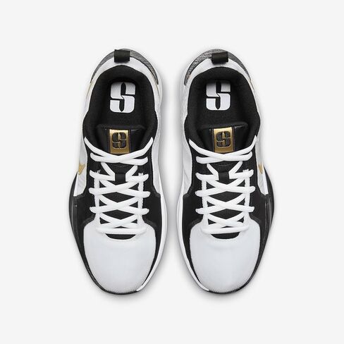 Sabrina 2 "Gold Quest Big Kids' Basketball Shoes (FQ7377-001, Black/White/Anthracite/Metallic Gold) Size 5.5 in Saudi Arabia