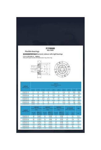 محمل أسطواني متقاطع CSF/CSG14 القطر الداخلي: 11 مم؛ القطر الخارجي: 55 ملم؛ السُمك: 16.5 ملم in Kuwait