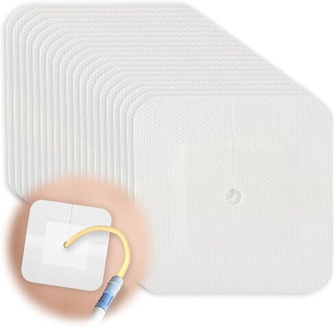 20 حزمة من الضمادات اللاصقة المقسمة لقسطرة PD وأنابيب التغذية، وملحقات غسيل الكلى على شكل جزيرة مقاس 4 × 4 بوصة مع حدود لتأمين أنبوب G وأنبوب J ومواقع الصرف، مغلفة بشكل فردي in Kuwait