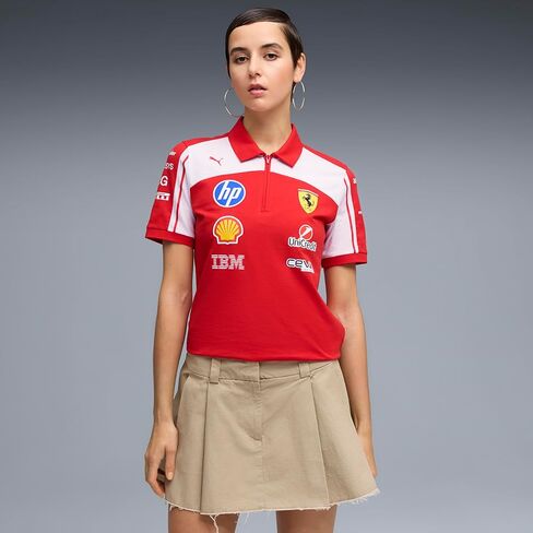 PUMA Scuderia Ferrari F1 2026 Women's Team Polo - Red in Saudi Arabia