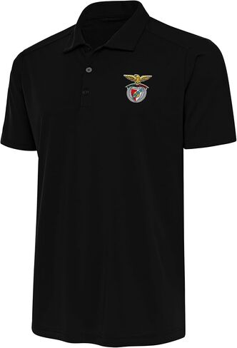 قميص بولو رجالي من Antigua Benfica - قميص جولف عالي الأداء لمحبي كرة القدم - ماص للرطوبة 100% بوليستر in Kuwait