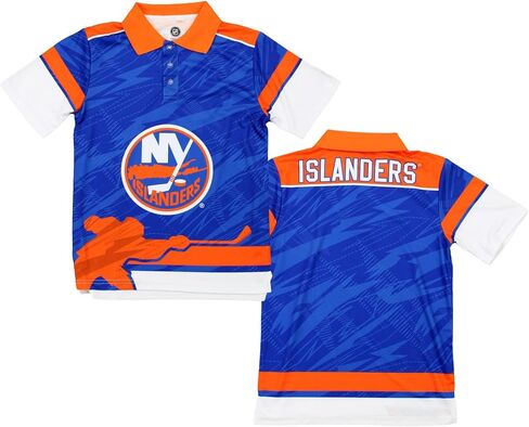 Outerstuff NHL Big Boys Youth Performance Short Sleeve Polo Shirt, Various Teams in Saudi Arabia