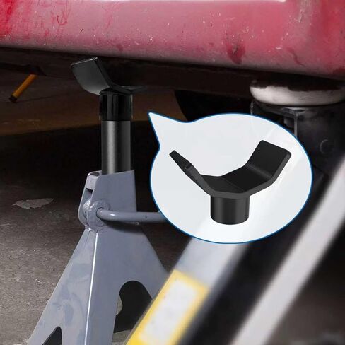 Bottle Jack Adapter for 12ton Jack, Bottle Jack Axle Cradle fits 2", 3", 4" Round & Square Shaft Tubes, Bottle Jack Accessories for RV/Trucks/Off-Road Emergencies in Kuwait