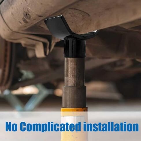 Bottle Jack Adapter for 12ton Jack, Bottle Jack Axle Cradle fits 2", 3", 4" Round & Square Shaft Tubes, Bottle Jack Accessories for RV/Trucks/Off-Road Emergencies in Kuwait