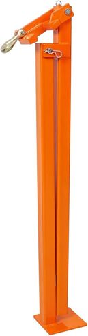 36" T Post Puller Heavy Duty Fence Orange Color Heavy-Duty Removal Tool Outdoor Lawn Use in Kuwait