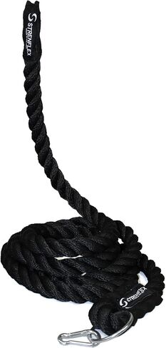 Sled Pulling Rope with Metal Ring – 1.5 Inch Heavy Duty Sled Pull Rope for Weight Sled, Gym Workout & Strength Training – Available in 6ft to 30ft Lengths (360, Inches) in Saudi Arabia