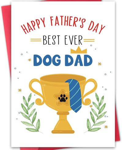 Father's Day Gift for Dad,Funny Card for Dad from Daughter, Son, Kids on Fathers Day,Unique Daddy Birthday Cards in Kuwait