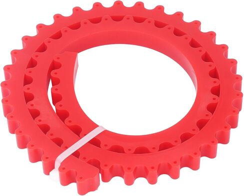 Gear Driven Profiling Strip Flexible Polymer Woodworking Curve Guide Shaping Tool 1m Length 16mm Hole Spacing for Precision Wood Pattern Transfer in Saudi Arabia