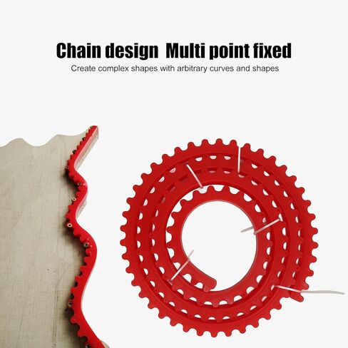 قالب منحني مرن، شريط تشكيل أعمال النجارة للأقواس الدائرية والمجزأة والإهليلجية والمنحنيات والشقوق ذات المرونة وقابلية التشوه، 78.7 بوصة in Kuwait