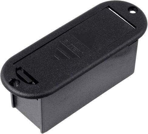 9V Black Battery Cover Holder Box Replacement Active Bass Guitar Pickup 9V Battery Boxes Active Guitar Bass Pickup Battery Box in Kuwait