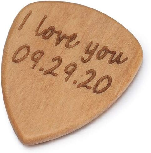 Albertband هدايا الآباء الشخصية من الخشب يختار الغيتار حامل صور الغيتار مع حالة يختار الغيتار رقيقة 3 أجهزة الكمبيوتر الملحقات الغيتار للغيتار الصوتية الغيتار الكهربائي باس القيثارة in Kuwait