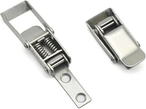 Stainless Steel Belt Spring Pressing Mini Pocket Lock Buckle XK702 1Pcs in Saudi Arabia