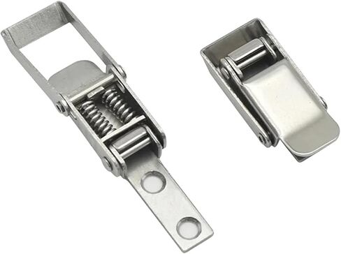 Stainless Steel Belt Spring Pressing Mini Pocket Lock Buckle XK702 1Pcs in Saudi Arabia