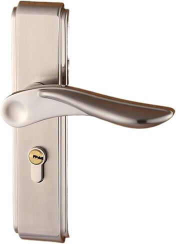 Stainless Steel Door Locks Handle Interior Wooden 1Pcs in Saudi Arabia
