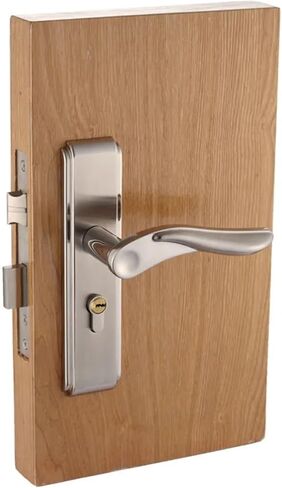 Stainless Steel Door Locks Handle Interior Wooden 1Pcs in Saudi Arabia