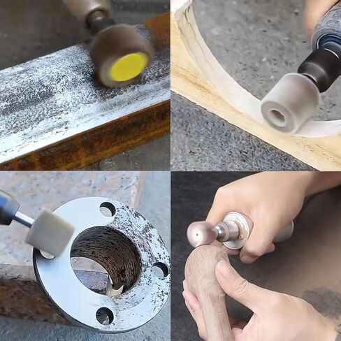 15 PCS رفرف عجلات Sander ، 1/4 '' 'Shank Catchive Right Wheel Kits for Drill ، Grinder ، Rotary Tools (25/30/40/10/60mm) in Kuwait