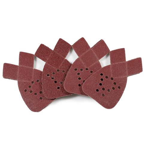 20 Pcs Mouse Sander Sandpaper 40 Grit 12 Hole Mouse Sander Pads with 2 Extra Tips for Replacement Hook and Loop Sandpaper in Saudi Arabia