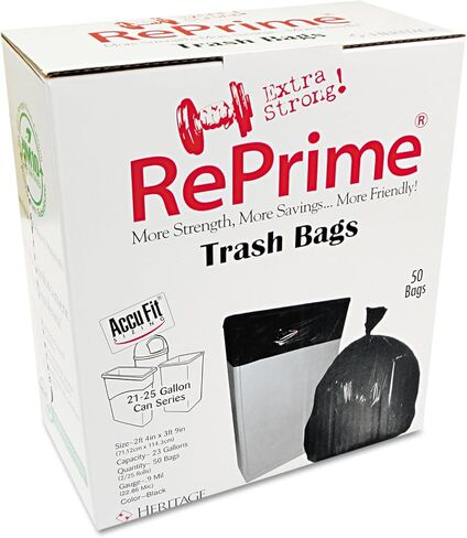 بطانات علب RePrime H5645TCRC1، 23 جالونًا، 0.9 مل، شفاف، 28 بوصة × 45 بوصة، 50/صندوق in Kuwait