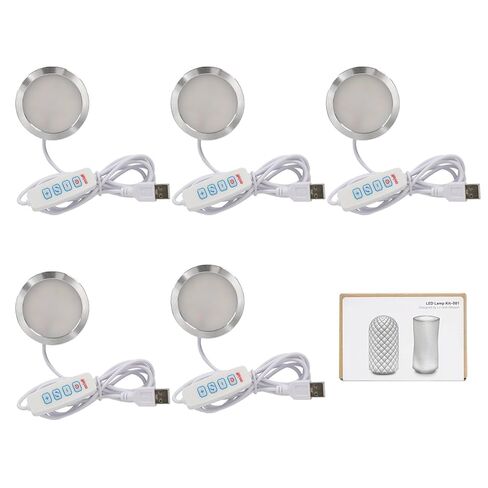 5pcs LED LAMP KIT 001 ثلاثة ألوان لـ Bambu Lab H2D/X1/P1P/A1 Mini Makerworld لـ AnyCubic MakerOnline 3D Light Light Model Model Model 5V USB مدعوم ، 3000K دافئ ضوء دافئ in Kuwait