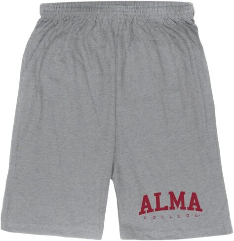 شورت Alma College Scots Game Day - رمادي منقط، مقاس كبير in Saudi Arabia