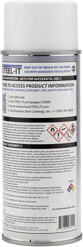 Steel-It 1030D بولي يوريثين، طلاءات طلاء صناعية، قابلة للحام، سهلة الاستخدام - أبيض (عبوة واحدة) in Kuwait