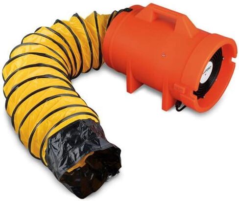 8 in. Axial AC Plastic Mini-Pak Blower with 25 ft. Ducting in Saudi Arabia