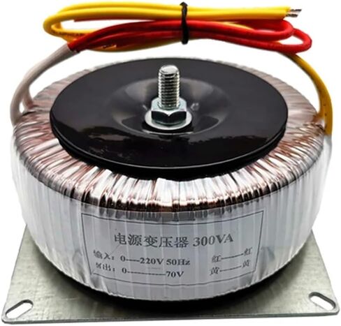 300 واط محرك متدرج جميع الأسلاك النحاسية محول حلقي AC220V إلى AC60V محول الطاقة 36V48V70V80V (70 فولت) in Kuwait