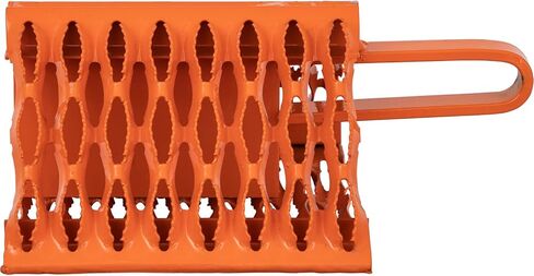 Buyers Products WC091060 Galvanized Serrated Wheel Chock, 9 x 10 x 6 Inch, Texturized for Ideal Use for Off Road, Snowy, Muddy Or ICY Conditions for Truck Maintenance and Storage in Kuwait