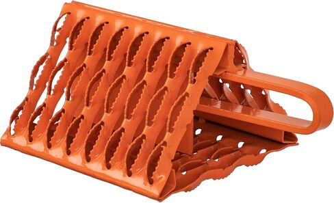 Buyers Products WC091060 Galvanized Serrated Wheel Chock, 9 x 10 x 6 Inch, Texturized for Ideal Use for Off Road, Snowy, Muddy Or ICY Conditions for Truck Maintenance and Storage in Kuwait