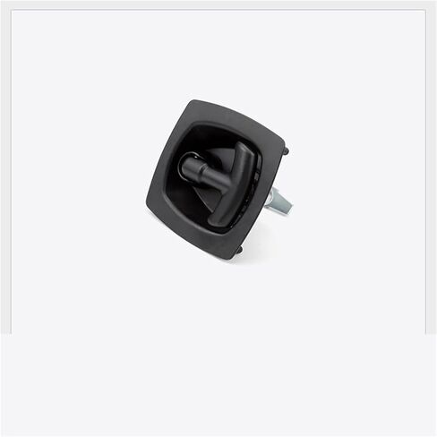Handle Lock Compression Type Lock Industrial Cabinet Lock Black Pressing Panel Engineering Car Door Square Hood T-Shaped Lock 1Pcs(Withlock) in Saudi Arabia