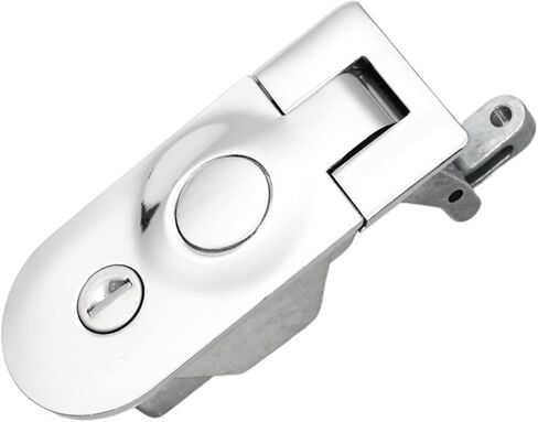 Compression Latch Lock Flush Mount Cabinet Zinc Alloy RV Door Lever Hand Operated Latches Hardware(Chrome) in Saudi Arabia