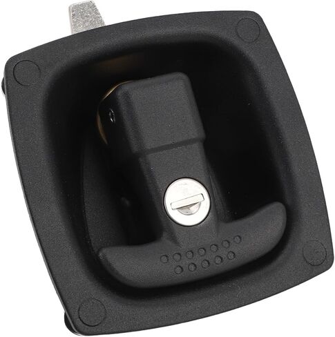 Durable Zinc Alloy T Type Toolbox Lock with Matte Surface Treatment for RV Trailer in Saudi Arabia