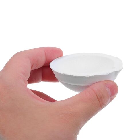2pcs Ceramic Evaporating Dish Round Laboratory Evaporation Bowl Container for School Science Lab Use in Saudi Arabia