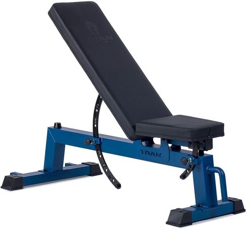 سلسلة Titan Fitness Performance مقعد قابل للتعديل ، يدعم الميل 650 رطل ، ومقعد الأداة المساعدة متعددة الاستخدامات لرفع الأثقال في الصالة الرياضية ، وتدريب القوة ، ومسطح ، وميل ، ومواقف مستقيمة in Kuwait