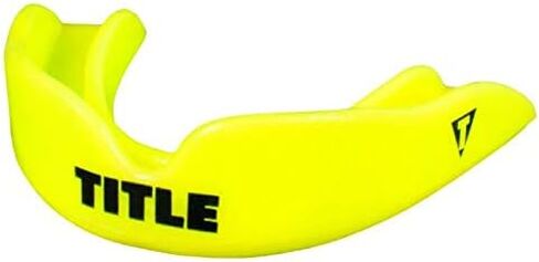 TITLE Boxing Super Shield X2 Mouth Guard, Black, Adult in Saudi Arabia