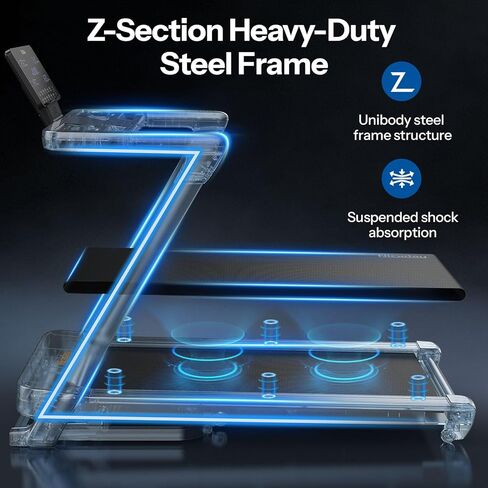 Niceday TM2 Incline Treadmill with 18% Auto Incline, Wide Belt Foldable Running Treadmills with Handles for Home 380 lb Capacity, 0.6-8.7MPH Indoor Running Machine for Home Gym, 3.0HP Quiet Brushless in Kuwait