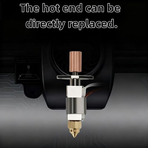 Ceramic Hot End Kit for Creality K1/K1 Max, Upgrade Integrated Nozzle Heating Block Throat, 500 ° High Temperature Resistant 3D Printer Accessories in Saudi Arabia