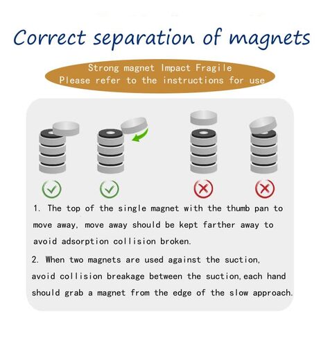 KKHOUSE 100PCS 10x1mm Thin Magnet 10mmX1mm Permanent disc 10x1mm Magnetic Round Magnet 10 * 1 mm Refrigerator Magnets, Fridge, Office, Whiteboard Magnets for Crafts,Office, Kitchen in Kuwait