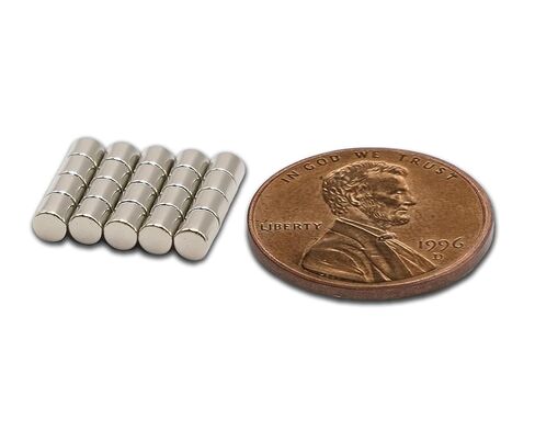 FluxForge N52 Neodymium Magnets – 1/8" x 1/8" Disc, Multi-Pack (20) in Saudi Arabia