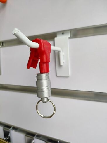 Magnetic Key for Hook Lock Key,Magnet Tool for Peg Stop Lock Key,Pocket Key,Permanent Powerful Magnet with Keychain,Earth Magnets in Silver Pack of 3 in Kuwait