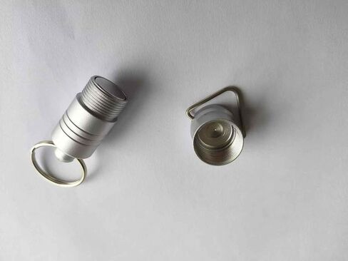 Magnetic Key for Hook Lock Key,Magnet Tool for Peg Stop Lock Key,Pocket Key,Permanent Powerful Magnet with Keychain,Earth Magnets in Silver Pack of 3 in Kuwait