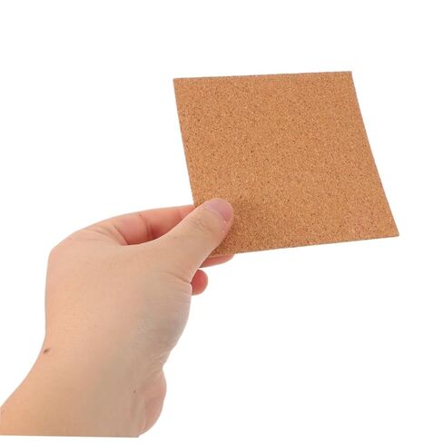 Garneck 20pcs Self Adhesive Cork Squares Non Slip Glass Table Bumpers Shock Absorber Pads for Desk Furniture Photo Frame Protection in Saudi Arabia