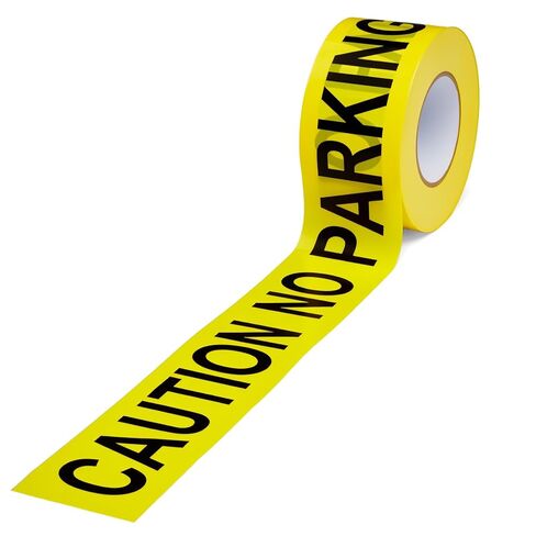 Caution NO Parking Tape – 3 Inch x 1000 Feet | Bright Safety & Hazard Tape with Bold Black Text for Construction, Events, and Dangerous Areas (Caution NO Parking, 1 Pack) in Kuwait