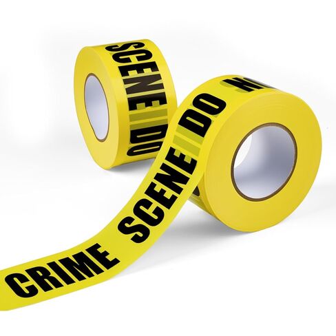 Caution NO Parking Tape – 3 Inch x 1000 Feet | Bright Safety & Hazard Tape with Bold Black Text for Construction, Events, and Dangerous Areas (Caution NO Parking, 1 Pack) in Kuwait