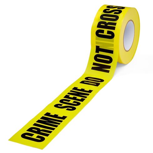 Caution NO Parking Tape – 3 Inch x 1000 Feet | Bright Safety & Hazard Tape with Bold Black Text for Construction, Events, and Dangerous Areas (Caution NO Parking, 1 Pack) in Kuwait