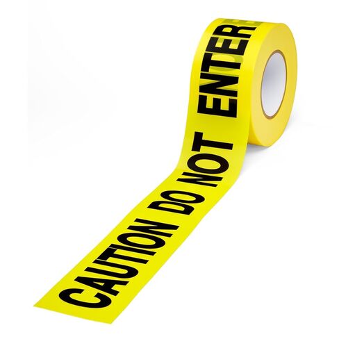 Caution NO Parking Tape – 3 Inch x 1000 Feet | Bright Safety & Hazard Tape with Bold Black Text for Construction, Events, and Dangerous Areas (Caution NO Parking, 1 Pack) in Kuwait