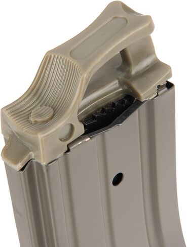 GoldenBall-Sentinel Gears 330 Rounds M4 / M16 High Cap Airsoft AEG Magazine w/Pull Tab - OD (5 Pack) in Saudi Arabia